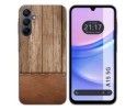 Funda Silicona para Samsung Galaxy A15 4G / 5G diseño Madera 09 Dibujos