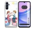 Funda Silicona para Samsung Galaxy A15 4G / 5G diseño Café Dibujos