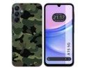 Funda Silicona para Samsung Galaxy A15 4G / 5G diseño Camuflaje Dibujos
