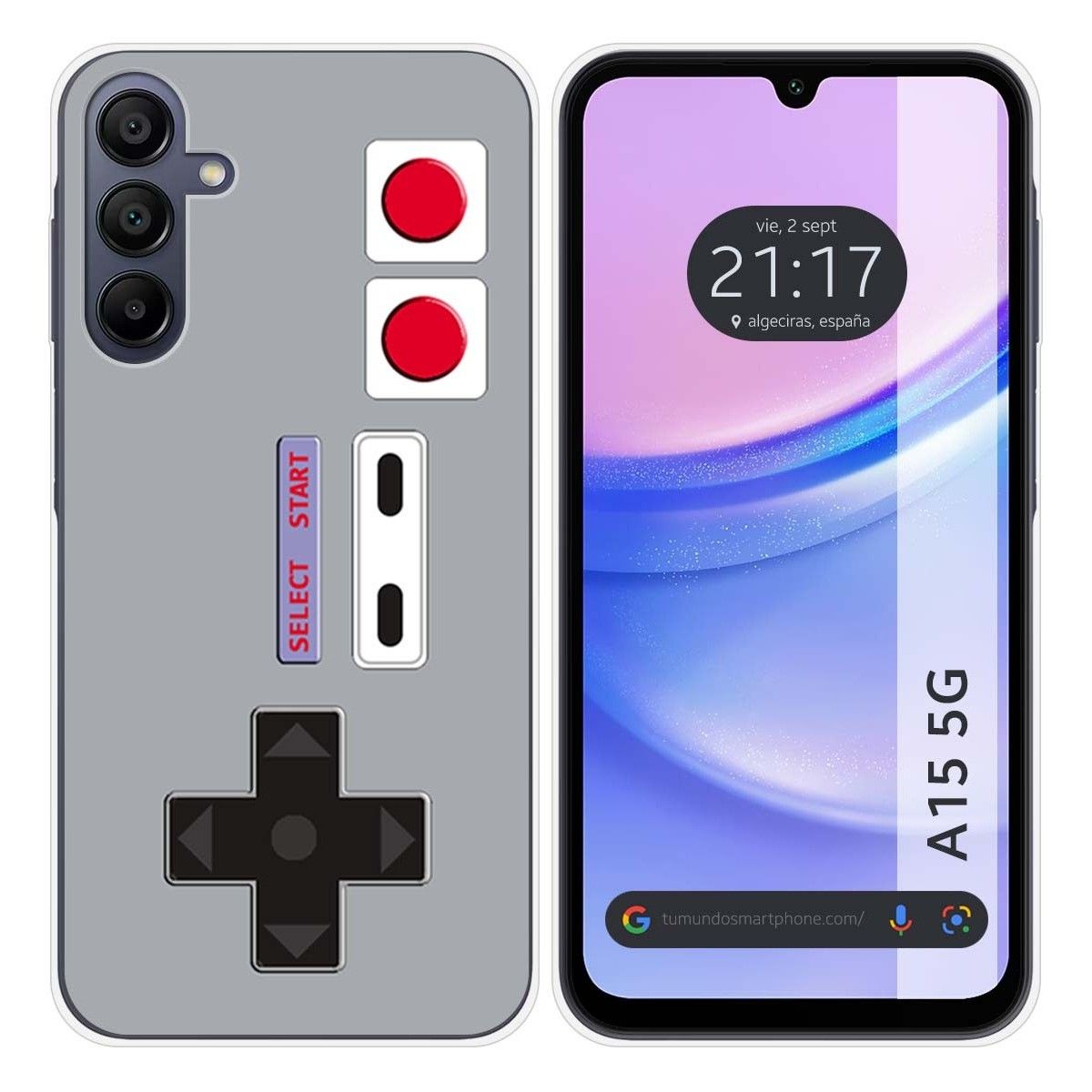 Funda Silicona para Samsung Galaxy A15 4G / 5G diseño Consola Dibujos