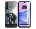 Funda Silicona para Samsung Galaxy A15 4G / 5G diseño Elefante Dibujos