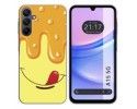 Funda Silicona para Samsung Galaxy A15 4G / 5G diseño Helado Vainilla Dibujos