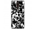 Funda Gel Tpu para Nokia 7 Plus Diseño Snow Camuflaje Dibujos