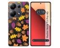 Funda Silicona Transparente para Xiaomi Redmi Note 13 Pro 4G diseño Otoño Dibujos