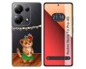 Funda Silicona Transparente para Xiaomi Redmi Note 13 Pro 4G diseño Suricata Dibujos