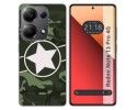 Funda Silicona para Xiaomi Redmi Note 13 Pro 4G diseño Camuflaje 01 Dibujos