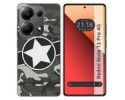 Funda Silicona para Xiaomi Redmi Note 13 Pro 4G diseño Camuflaje 02 Dibujos