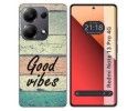 Funda Silicona para Xiaomi Redmi Note 13 Pro 4G diseño Madera 01 Dibujos