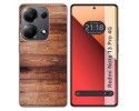 Funda Silicona para Xiaomi Redmi Note 13 Pro 4G diseño Madera 02 Dibujos