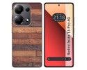 Funda Silicona para Xiaomi Redmi Note 13 Pro 4G diseño Madera 03 Dibujos