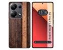 Funda Silicona para Xiaomi Redmi Note 13 Pro 4G diseño Madera 05 Dibujos