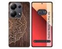 Funda Silicona para Xiaomi Redmi Note 13 Pro 4G diseño Madera 06 Dibujos