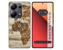 Funda Silicona para Xiaomi Redmi Note 13 Pro 4G diseño Madera 07 Dibujos