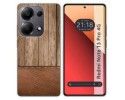 Funda Silicona para Xiaomi Redmi Note 13 Pro 4G diseño Madera 09 Dibujos