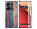 Funda Silicona para Xiaomi Redmi Note 13 Pro 4G diseño Madera 10 Dibujos
