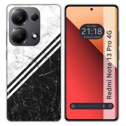 Funda Silicona para Xiaomi Redmi Note 13 Pro 4G diseño Mármol 01 Dibujos