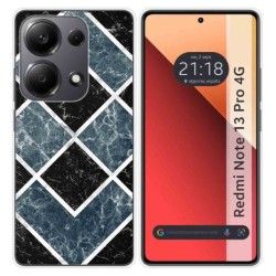 Funda Silicona para Xiaomi Redmi Note 13 Pro 4G diseño Mármol 06 Dibujos