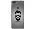 Funda Gel Tpu para Oukitel Mix 2 Diseño Barba Dibujos