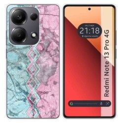 Funda Silicona para Xiaomi Redmi Note 13 Pro 4G diseño Mármol 08 Dibujos