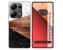 Funda Silicona para Xiaomi Redmi Note 13 Pro 4G diseño Mármol 11 Dibujos