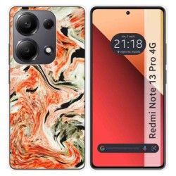 Funda Silicona para Xiaomi Redmi Note 13 Pro 4G diseño Mármol 12 Dibujos