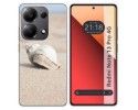 Funda Silicona para Xiaomi Redmi Note 13 Pro 4G diseño Concha Dibujos