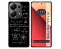 Funda Silicona para Xiaomi Redmi Note 13 Pro 4G diseño Formulas Dibujos