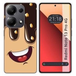 Funda Silicona para Xiaomi Redmi Note 13 Pro 4G diseño Helado Chocolate Dibujos