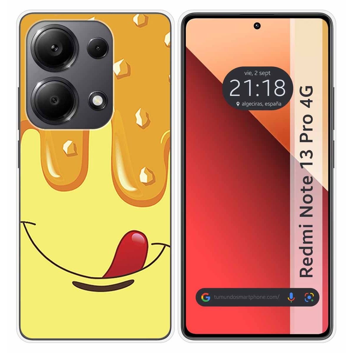 Funda Silicona para Xiaomi Redmi Note 13 Pro 4G diseño Helado Vainilla Dibujos