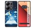 Funda Silicona para Xiaomi Redmi Note 13 Pro 4G diseño Libro Cuentos Dibujos