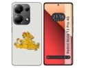 Funda Silicona para Xiaomi Redmi Note 13 Pro 4G diseño Leones Dibujos