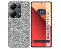 Funda Silicona para Xiaomi Redmi Note 13 Pro 4G diseño Letras Dibujos