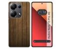 Funda Silicona para Xiaomi Redmi Note 13 Pro 4G diseño Madera Dibujos