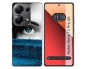 Funda Silicona para Xiaomi Redmi Note 13 Pro 4G diseño Ojo Dibujos