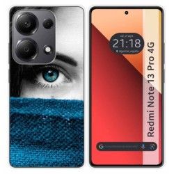 Funda Silicona para Xiaomi Redmi Note 13 Pro 4G diseño Ojo Dibujos