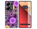 Funda Silicona para Xiaomi Redmi Note 13 Pro 4G diseño Radial Dibujos