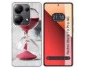 Funda Silicona para Xiaomi Redmi Note 13 Pro 4G diseño Reloj Dibujos