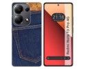 Funda Silicona para Xiaomi Redmi Note 13 Pro 4G diseño Vaquero Dibujos