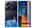 Funda Silicona Transparente para Xiaomi Poco M6 Pro 4G diseño Hipo Dibujos