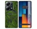 Funda Silicona Transparente para Xiaomi Poco M6 Pro 4G diseño Jungla Dibujos