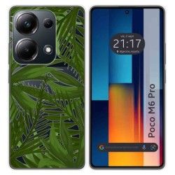 Funda Silicona Transparente para Xiaomi Poco M6 Pro 4G diseño Jungla Dibujos