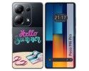 Funda Silicona Transparente para Xiaomi Poco M6 Pro 4G diseño Summer Dibujos