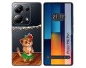 Funda Silicona Transparente para Xiaomi Poco M6 Pro 4G diseño Suricata Dibujos