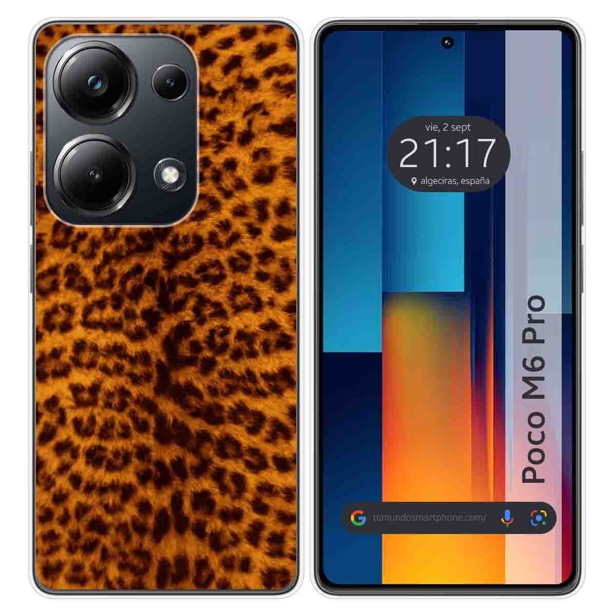Funda Silicona para Xiaomi Poco M6 Pro 4G diseño Animal 03 Dibujos