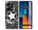Funda Silicona para Xiaomi Poco M6 Pro 4G diseño Camuflaje 02 Dibujos