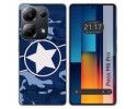Funda Silicona para Xiaomi Poco M6 Pro 4G diseño Camuflaje 03 Dibujos