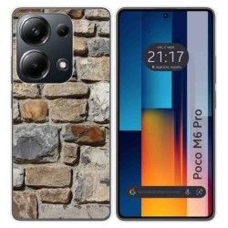 Funda Silicona para Xiaomi Poco M6 Pro 4G diseño Ladrillo 03 Dibujos