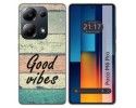 Funda Silicona para Xiaomi Poco M6 Pro 4G diseño Madera 01 Dibujos