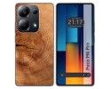 Funda Silicona para Xiaomi Poco M6 Pro 4G diseño Madera 04 Dibujos