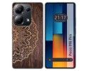 Funda Silicona para Xiaomi Poco M6 Pro 4G diseño Madera 06 Dibujos